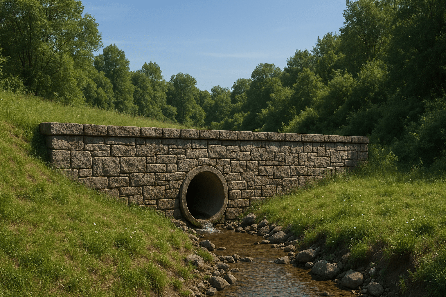 Comparatif : Drainage de mur de soutènement — Gravier, tuyau ou pompe