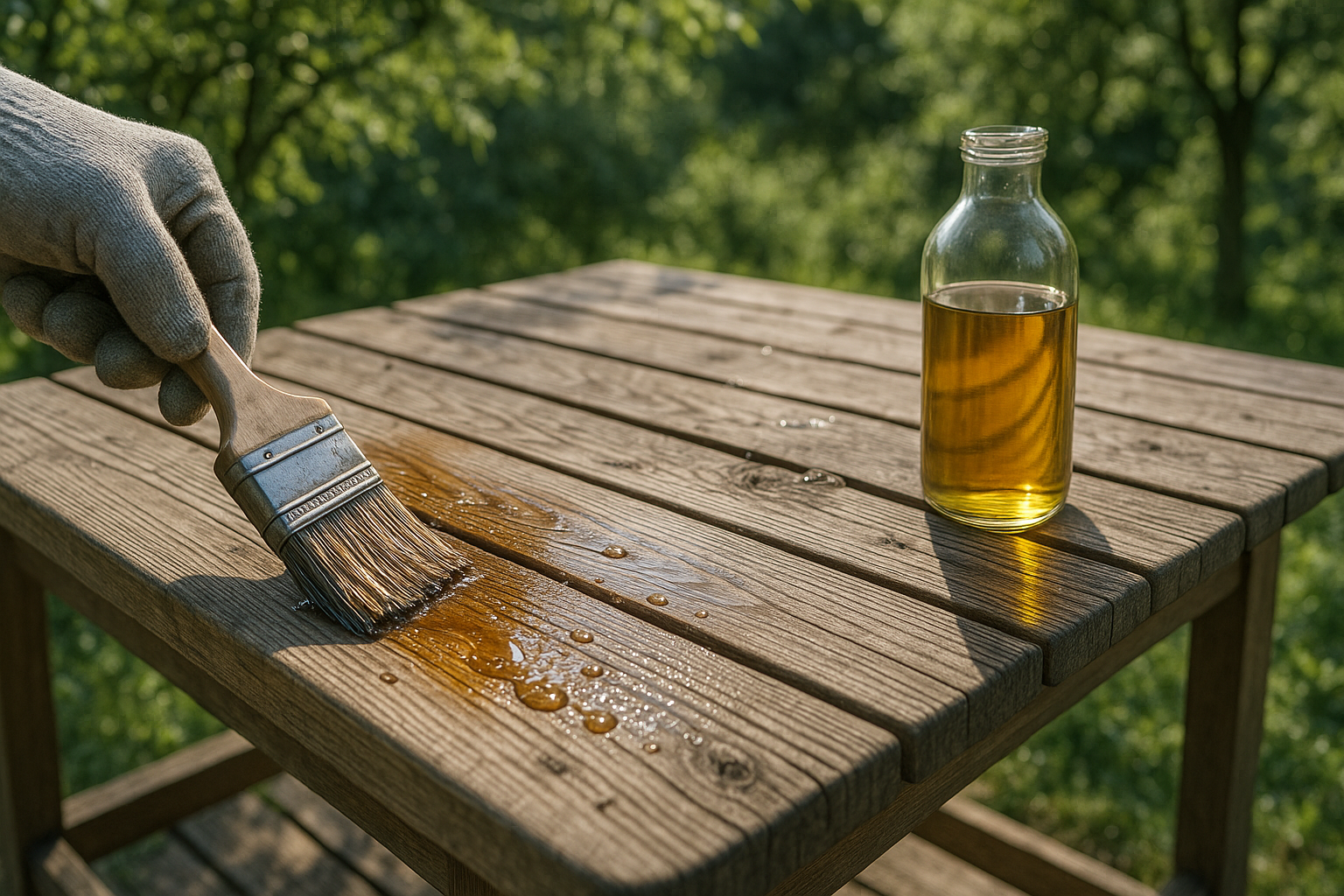 Huile de lin vs lasure : quel traitement choisir pour chaque type de bois ?